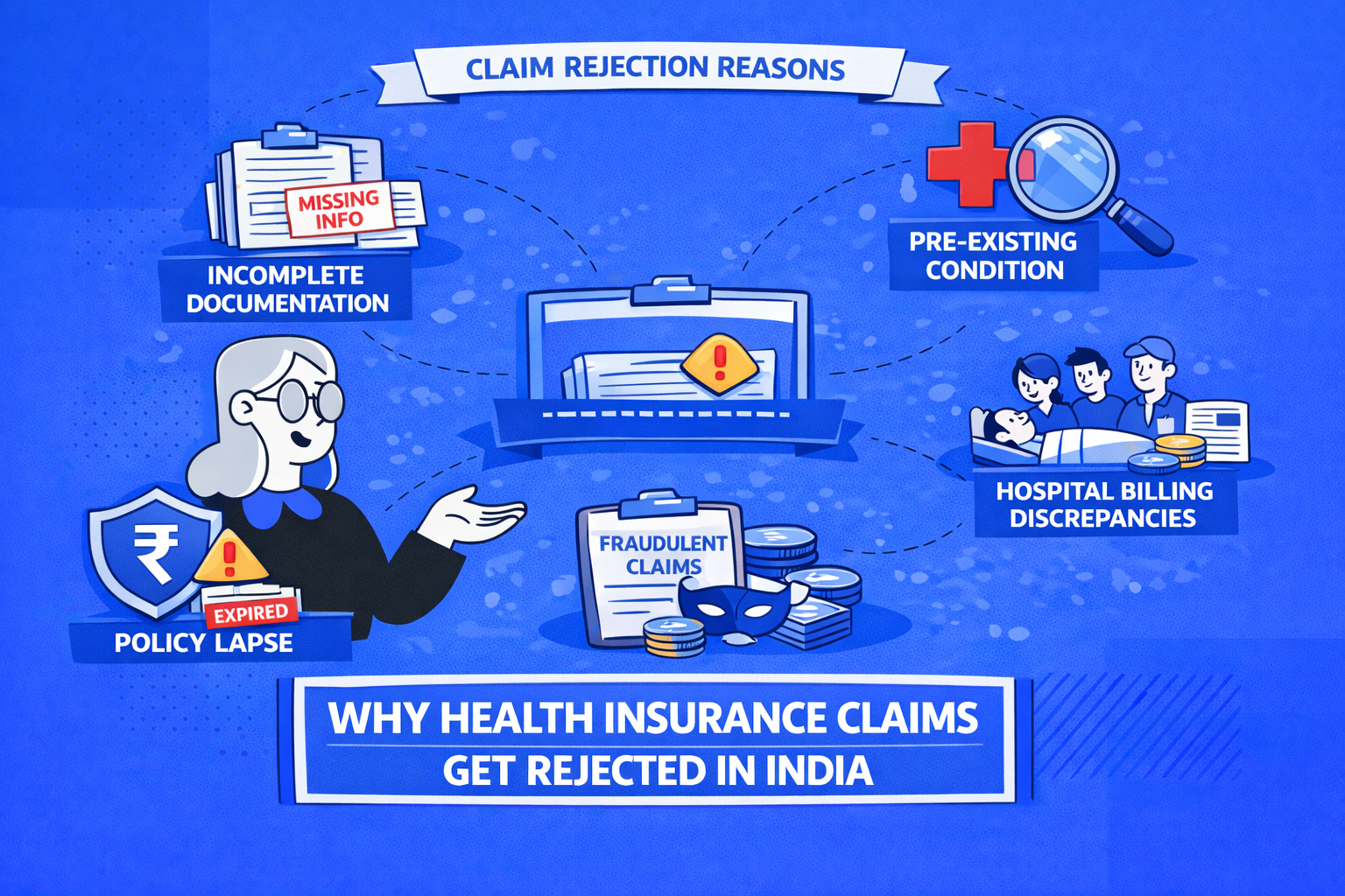 Why Health Insurance Claims Get Rejected in India: Top 10 Reasons