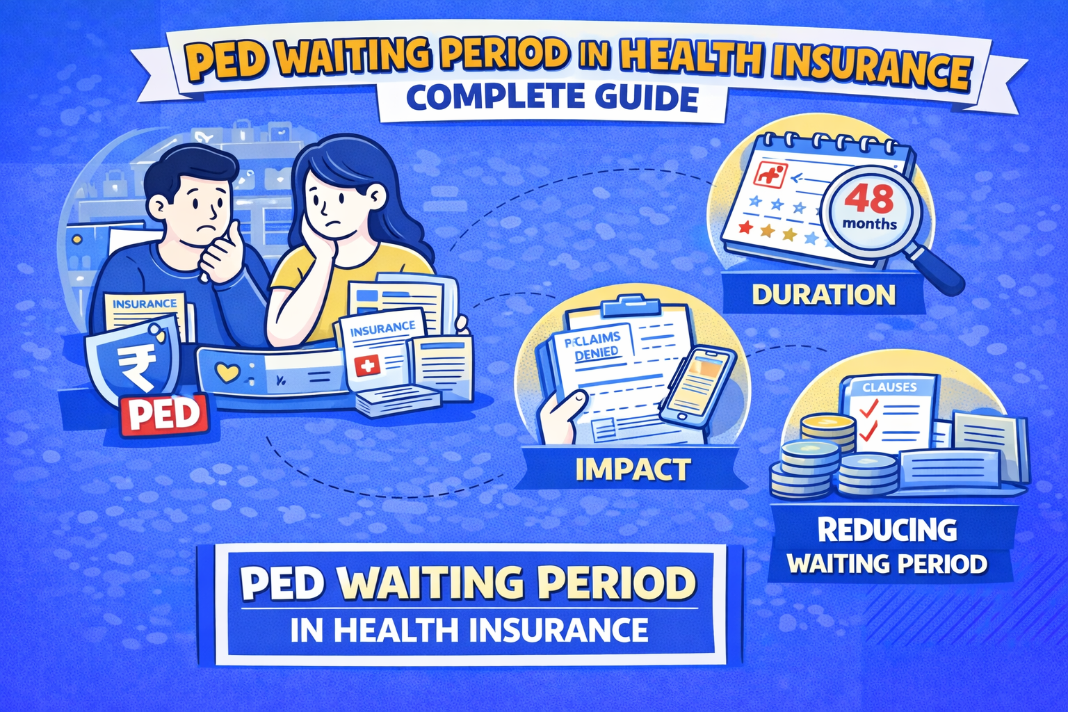 Pre-Existing Disease (PED) Waiting Period in Health Insurance — IRDAI 2024 Update